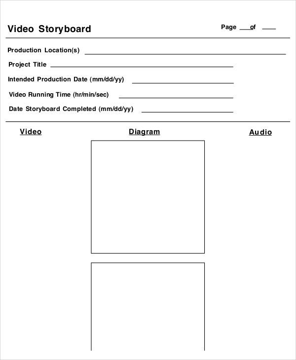 video production storyboard