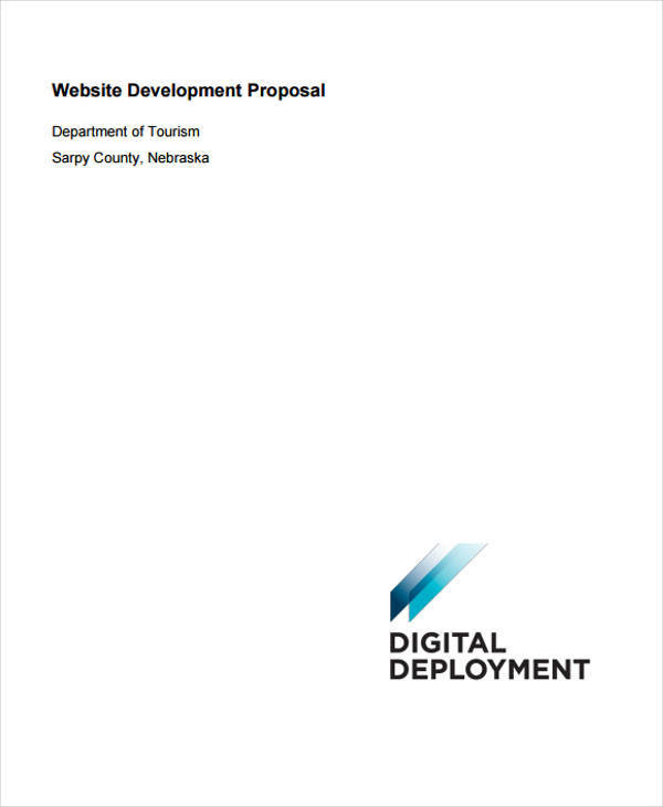 web development proposal