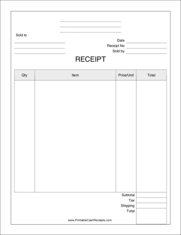 FREE How to Organize Your Business Receipts With Samples