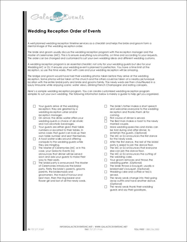 FREE What To Include In Your Wedding Program With Samples  FREE What To Include In Your Wedding Program With Samples