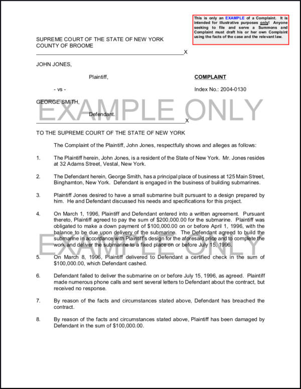 Anticipatory Breach Of Contract Letter from images.sampletemplates.com