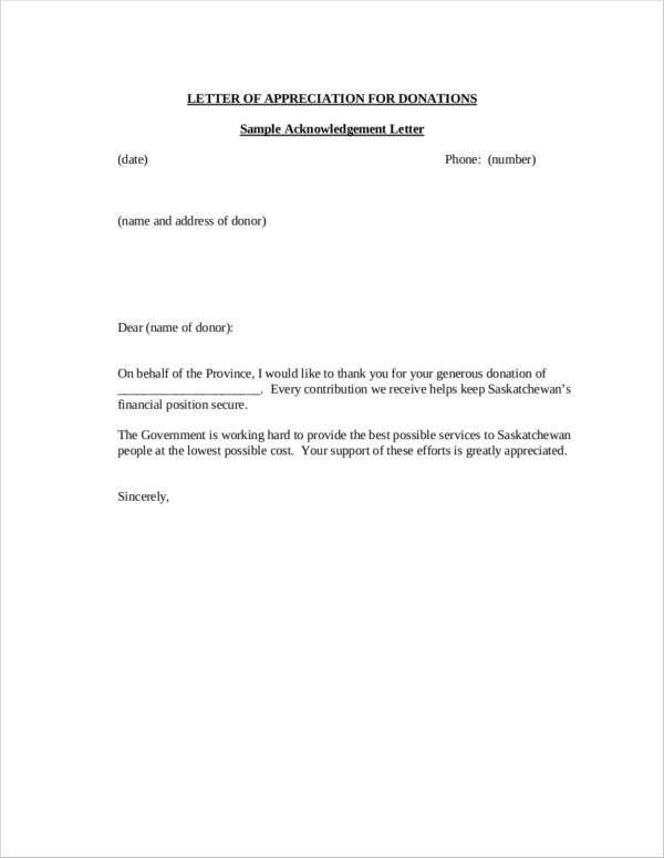 FREE How To Write A Donation Thank You Letter Samples And Tips 