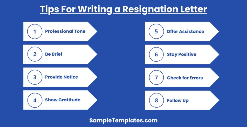 tips for writing a resignation letter 1024x530