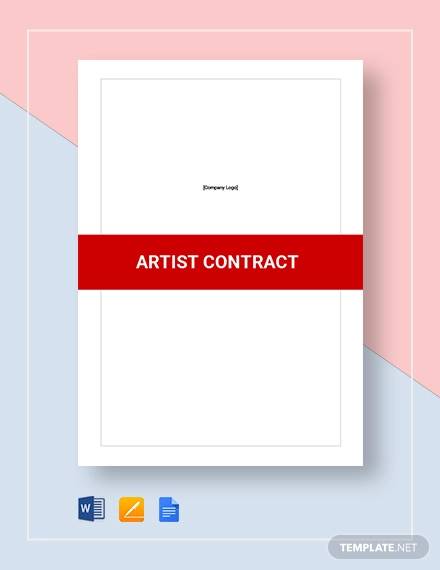 artist contract