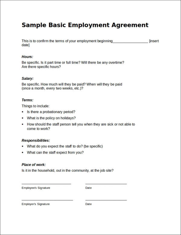 FREE 18 Business Contract Templates In PDF MS Word Google Docs Pages