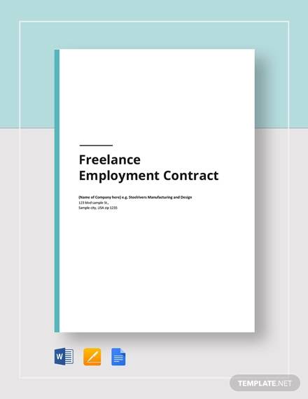 freelance employment contract
