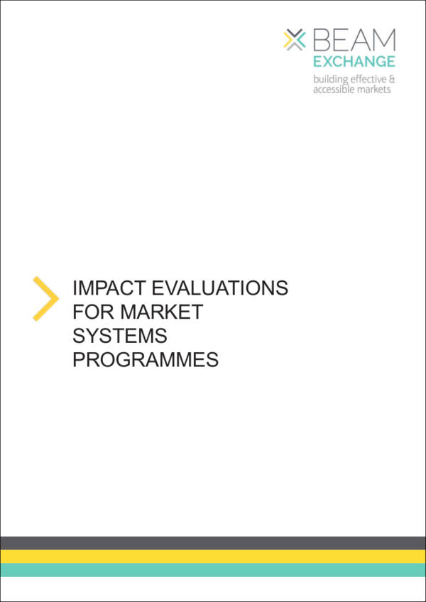 impact evaluation for market systems programmes