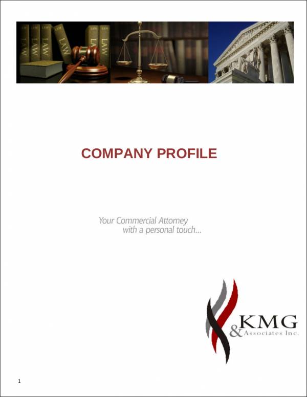 law firm sample company profile