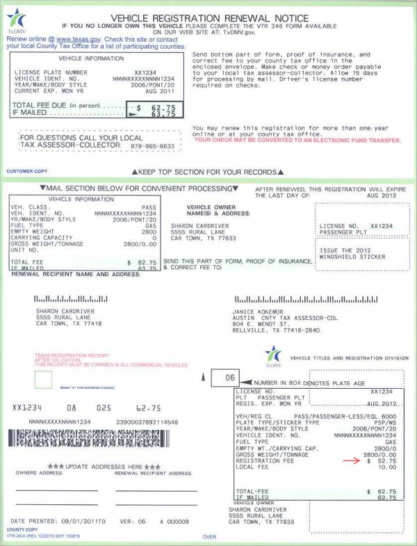 tx driver license number format