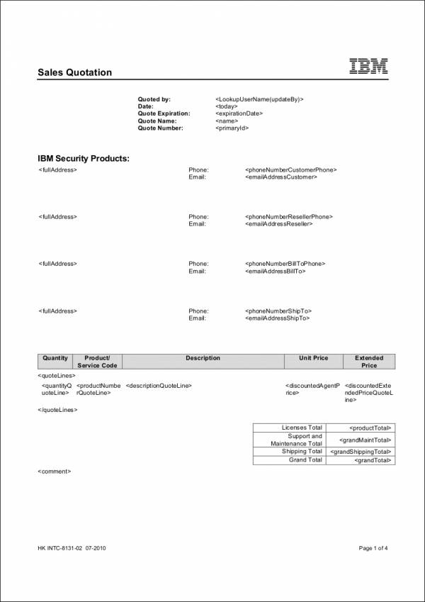 blank sales quotation template in pdf