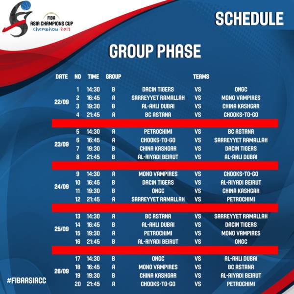 champions cup game schedule sample