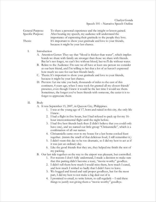 speech writing sample 1123