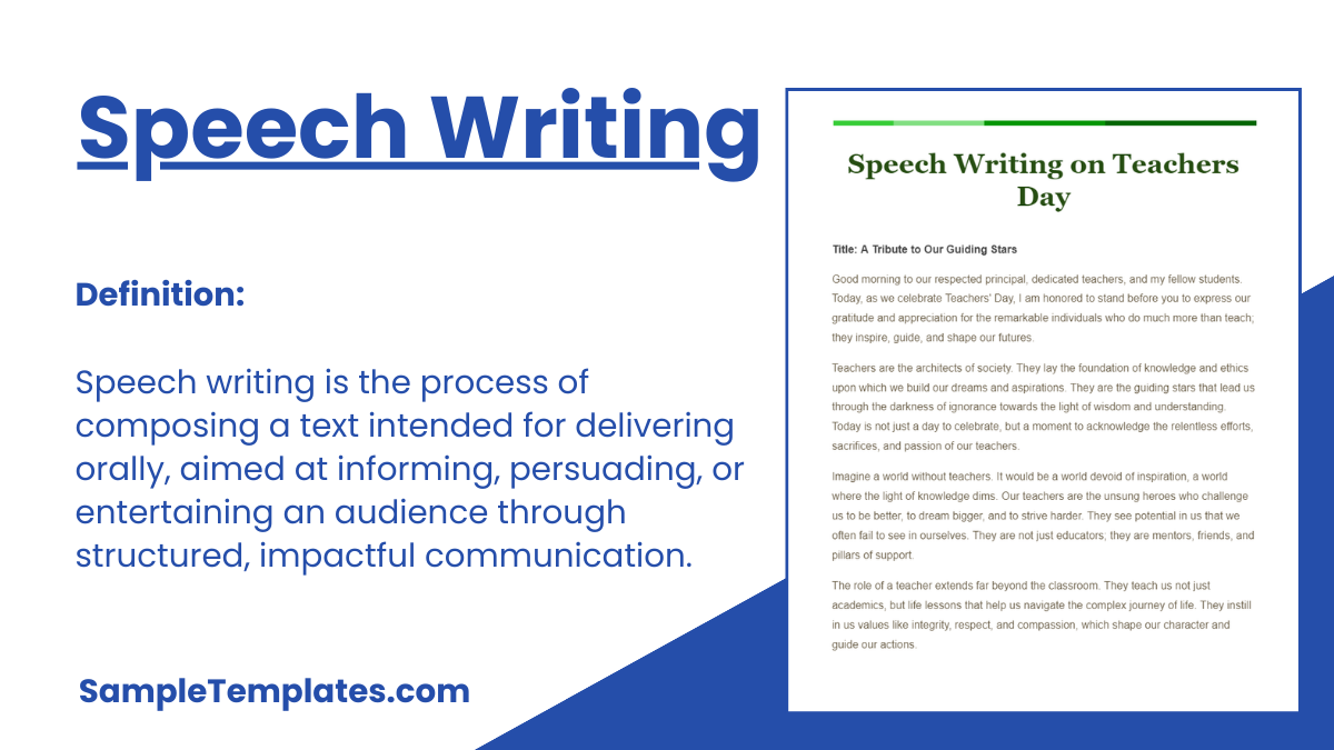speech-writing