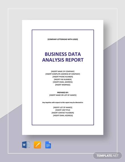 FREE 8+ Sample Data Analysis Reports in MS Word | PPT ...