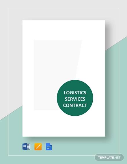 logisitics services contract