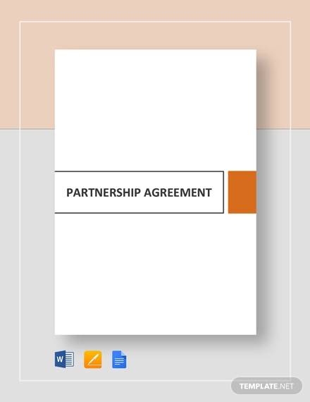 partnership agreement