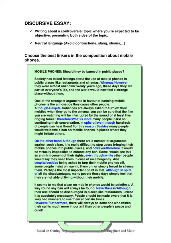 FREE 8 Sample Discursive Writing Templates In PDF