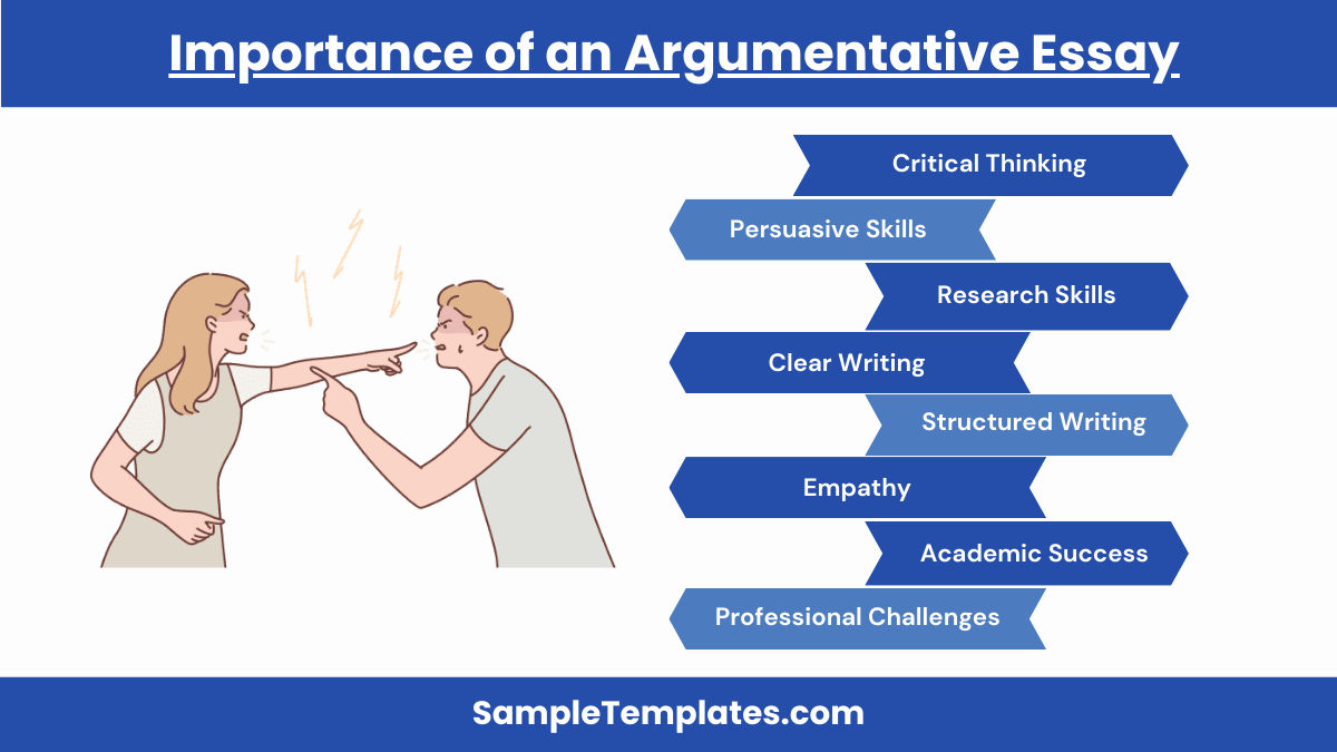 importance of an argumentative essay