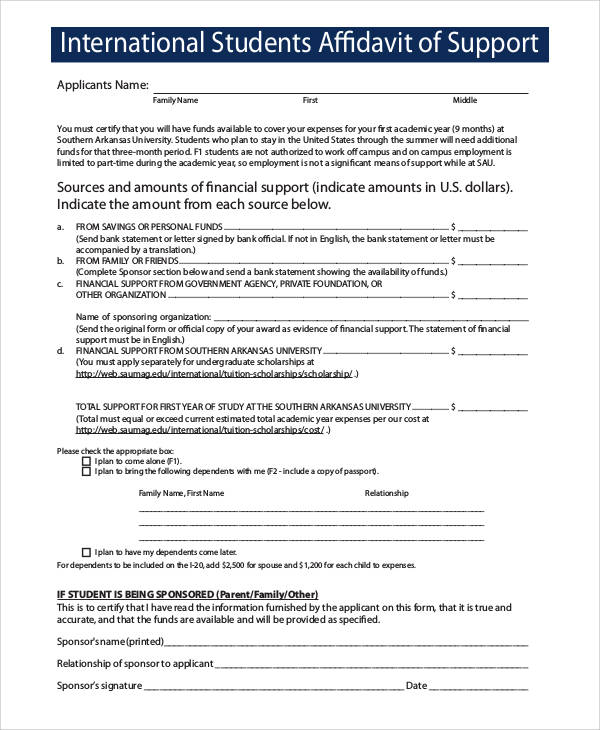 affidavit of support for spouse1