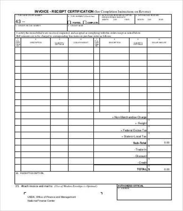 detailed retail invoice template1