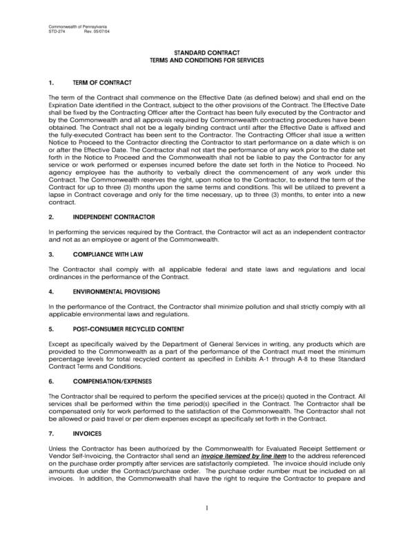 FREE 17 Terms Of Service Agreement Samples Templates In PDF MS 