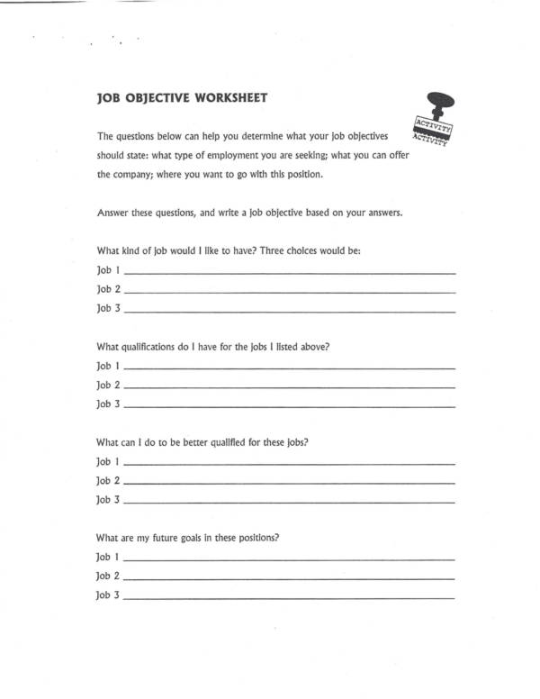 Interview Worksheet Photos Cantik