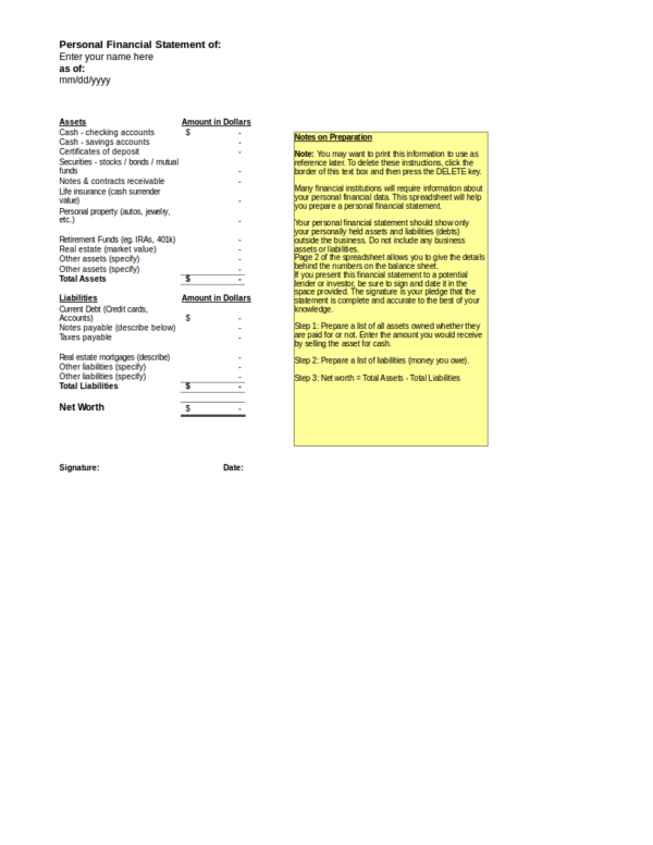 FREE 23+ Asset Worksheet Templates in PDF | Excel