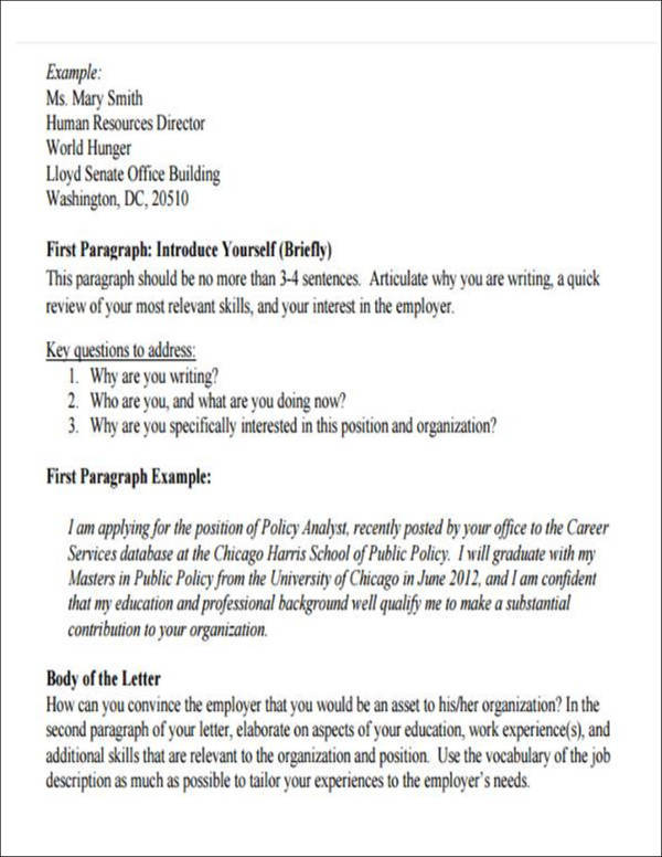 FREE 5+ Employment Introduction Letter Samples in PDF | MS ...