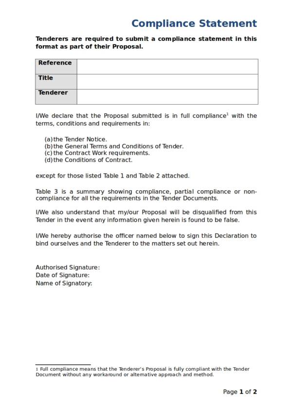 Compliance Form Template Hq Template Documents vrogue co