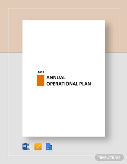annual operational plan 