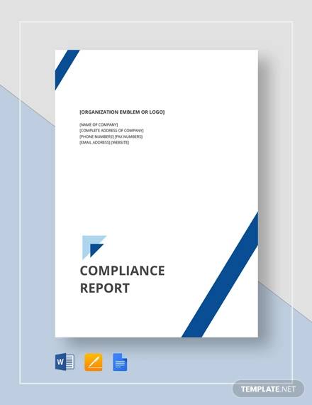 compliance report