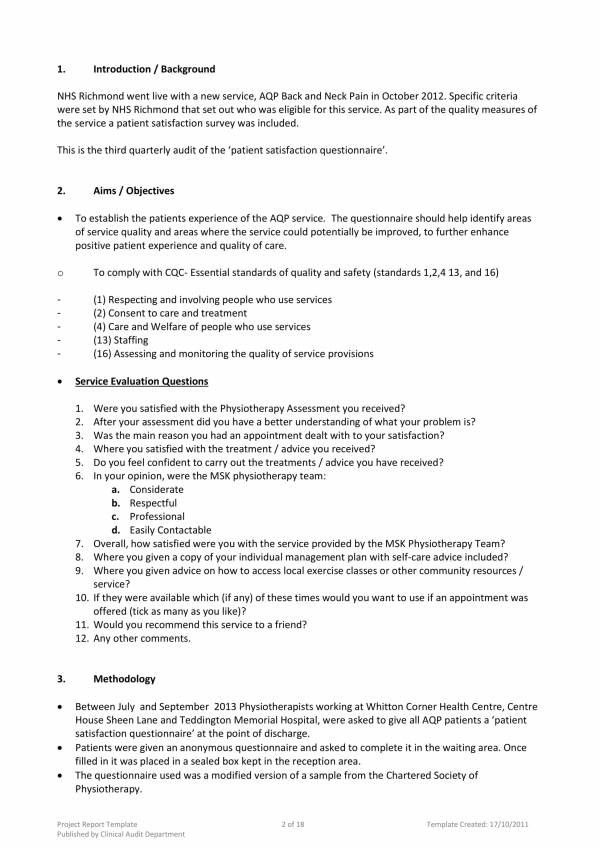 musculoskeletal service patient experience audit report 02