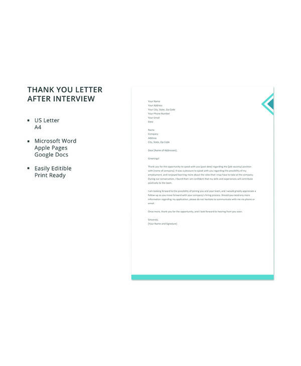 40 Thank You Email After Interview Templates ᐅ Template Lab