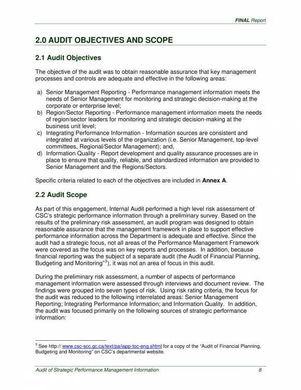 hr internal audit report 08