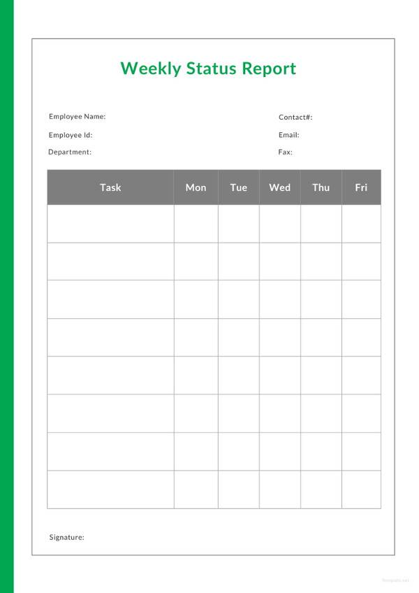 Ms Word Templates For Project Report