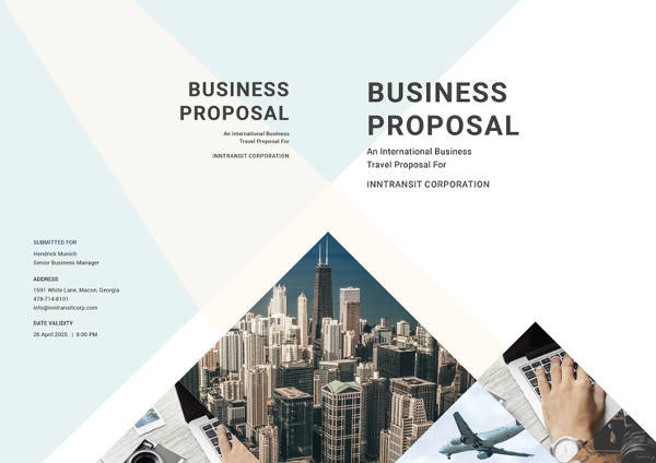 tourism business proposal sample