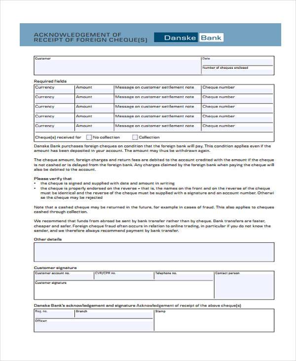 money transfer receipt sample pdf template