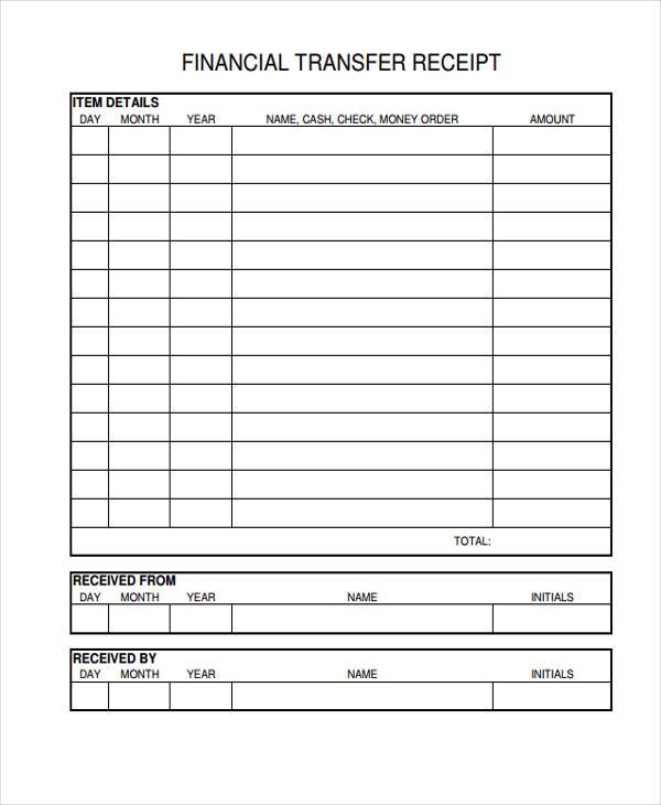 Exclusive Inventory Receipt Chart Template Premium : Receipt Templates