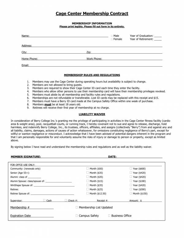 anytime fitness membership agreement pdf