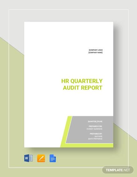 FREE 14 HR Audit Report Samples In PDF