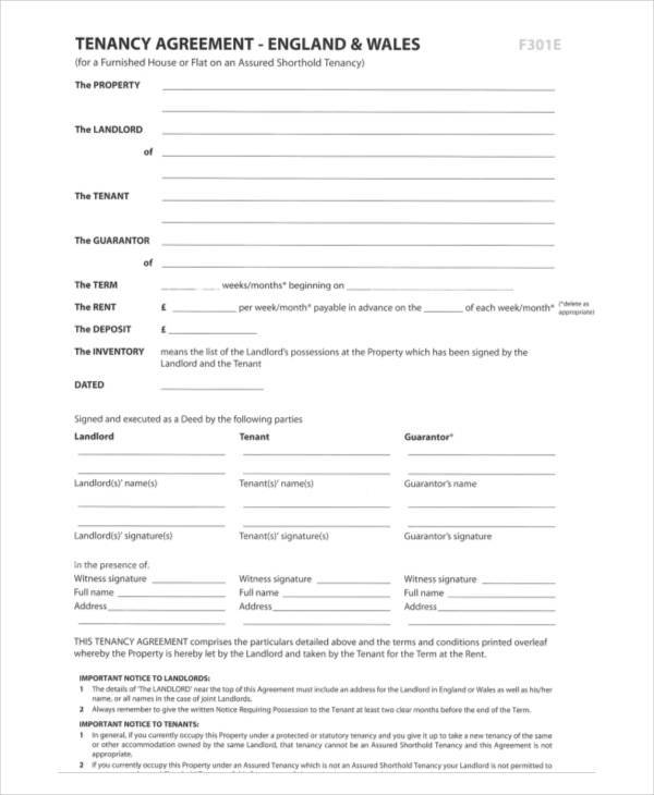 FREE 29 Rental Agreement Formats In PDF MS Word Google Docs Pages