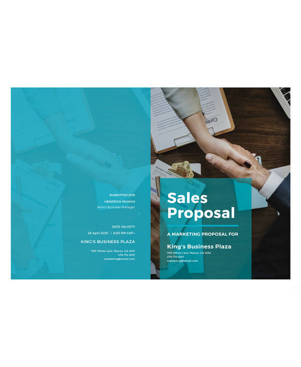 sales proposal templates