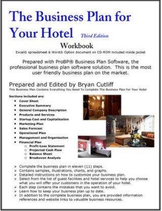 hospitality business plan template