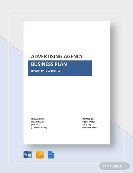 advertising agency business plan