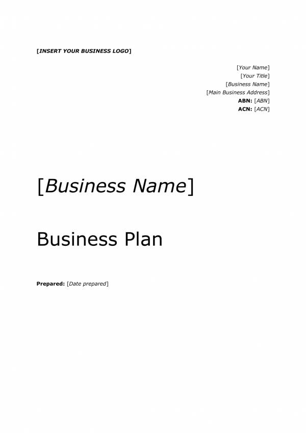 editable business plan template 03