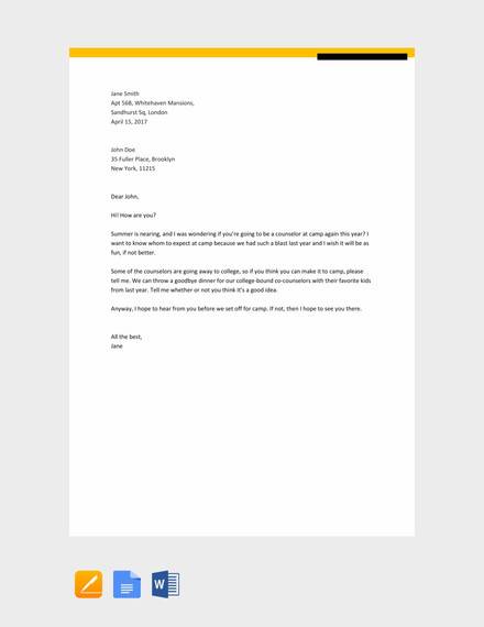 sample-friendly-letter-to-a-friend-the-document-template