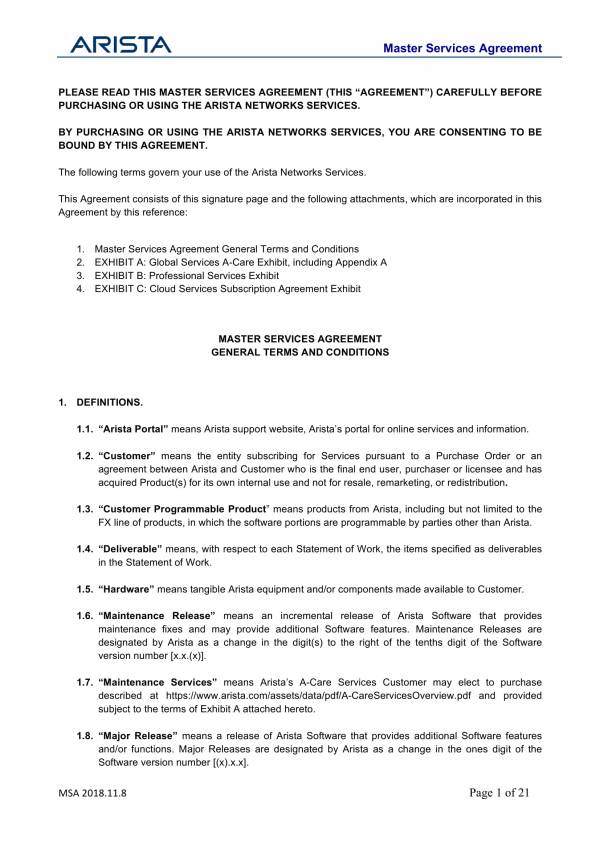 master services agreement general terms and conditions 01
