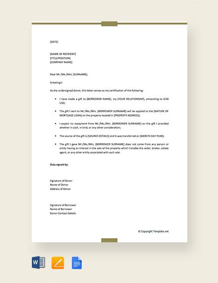 Mortgage Letter Templates