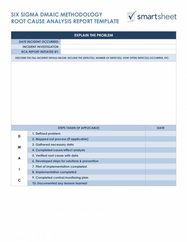 FREE 12 Incident Root Cause Analysis Templates In PDF MS Word 