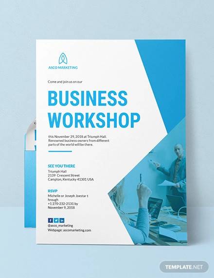 FREE 17  Sample Business Invitation Templates in PDF PSD EPS MS